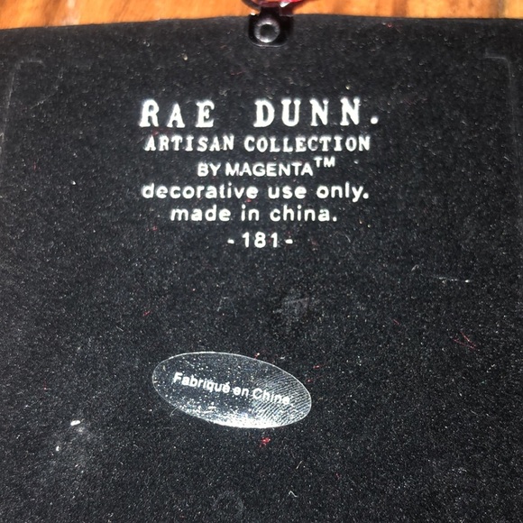 NEW 2022 RAE DUNN| ‘Merry Christmas ‘ - Christmas Picture Frame Ornament Red - Picture 2 of 4